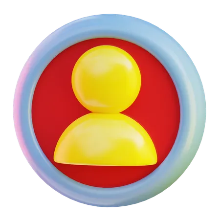 Benutzer  3D Icon