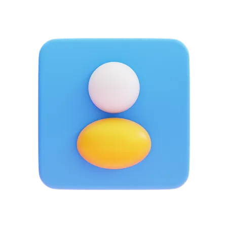 Benutzer  3D Icon