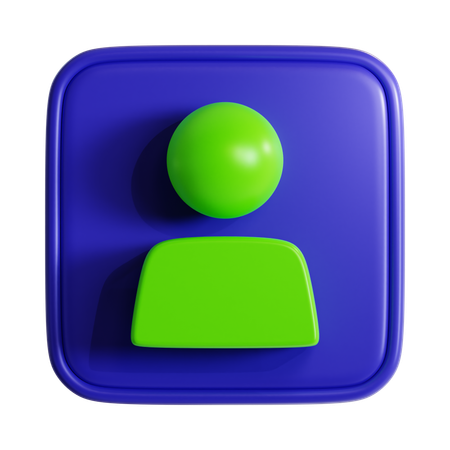 Benutzer  3D Icon