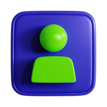 Benutzer  3D Icon