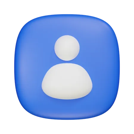 Benutzer  3D Icon