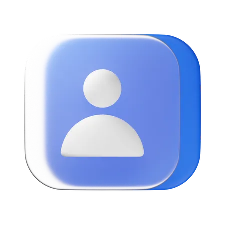 Benutzer  3D Icon