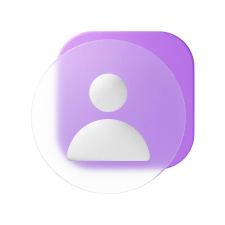 Benutzer  3D Icon