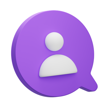 Benutzer  3D Icon