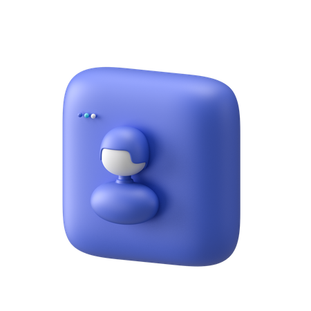 Benutzer  3D Icon