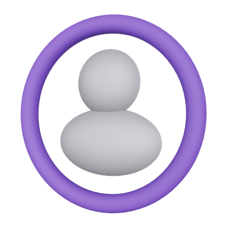 Benutzer  3D Icon
