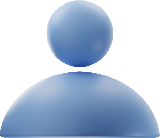 Benutzer  3D Icon