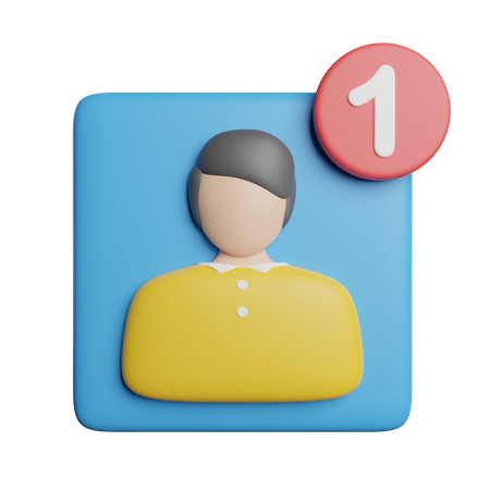 Benutzer  3D Icon