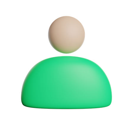 Benutzer  3D Icon