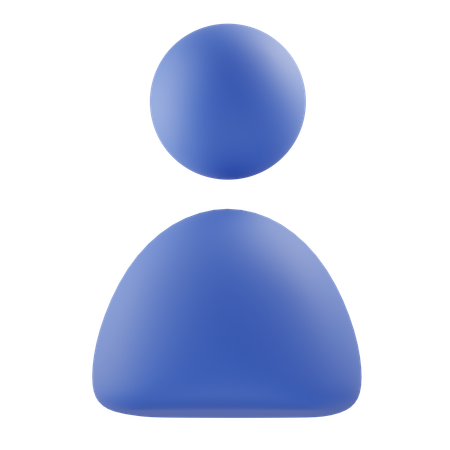 Benutzer  3D Icon
