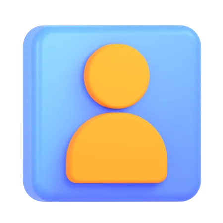 Benutzer  3D Icon