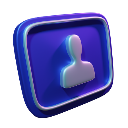 Benutzer  3D Icon