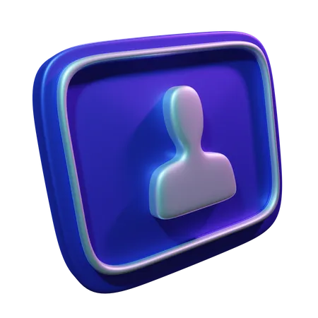 Benutzer  3D Icon