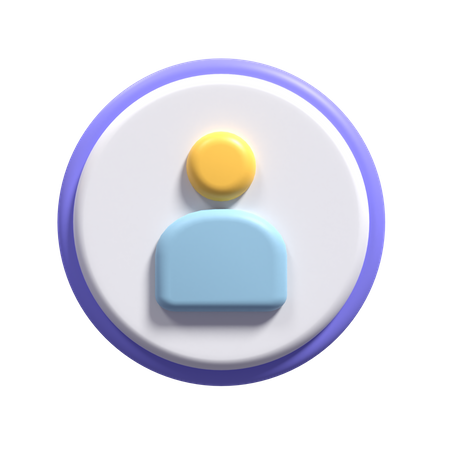 Benutzer  3D Icon