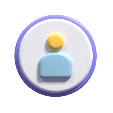 Benutzer  3D Icon