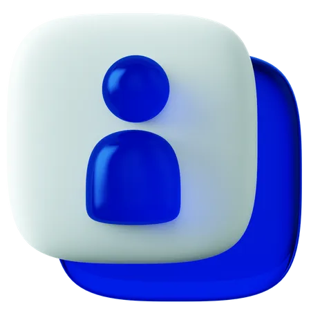 Benutzer  3D Icon