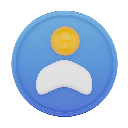 Benutzer  3D Icon