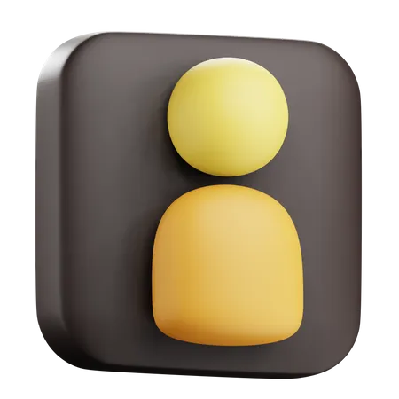 Benutzer  3D Icon