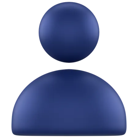 Benutzer  3D Icon