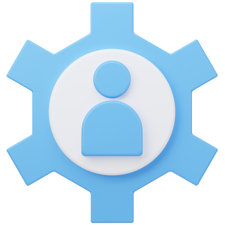 Benutzer Einstellungen  3D Icon