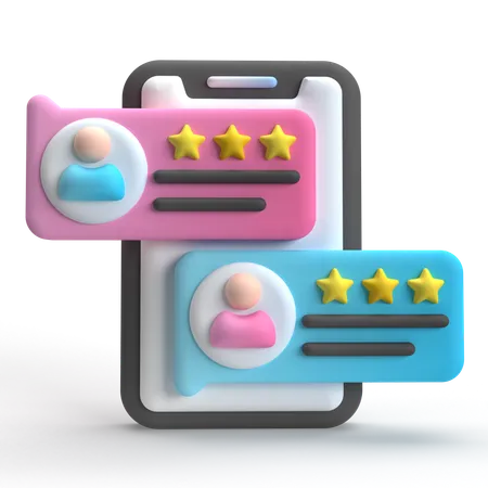 Benutzer-Feedback  3D Icon