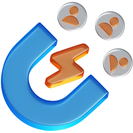 Benutzerattraktion  3D Icon