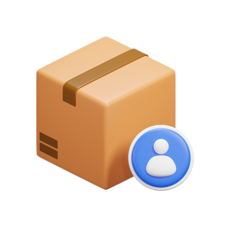 Benutzerbox  3D Icon