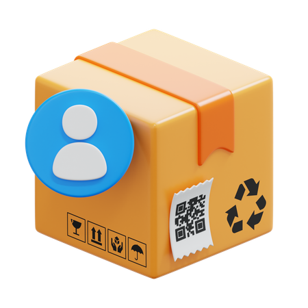 Benutzerbox  3D Icon