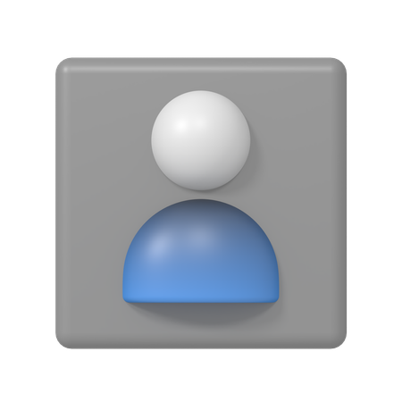 Benutzerkonto  3D Icon