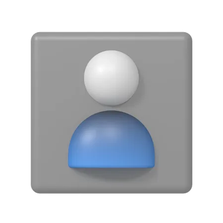 Benutzerkonto  3D Icon