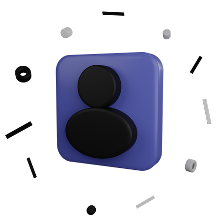 Benutzerkonto  3D Icon