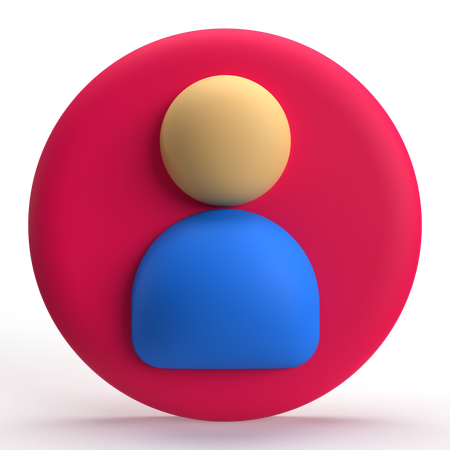 Benutzersymbol  3D Icon