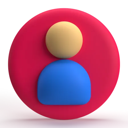 Benutzersymbol  3D Icon