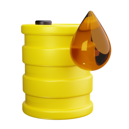 Benzinfass  3D Icon