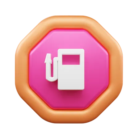 Benzinpumpe  3D Icon