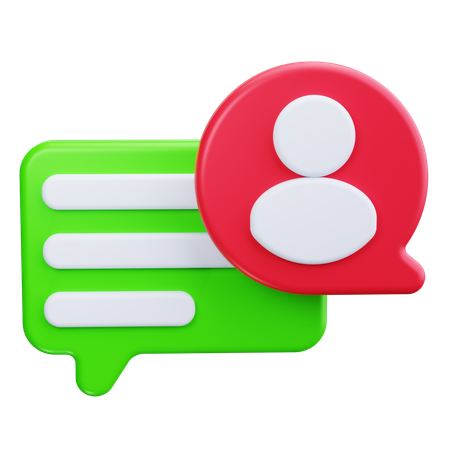 Beratungschat  3D Icon