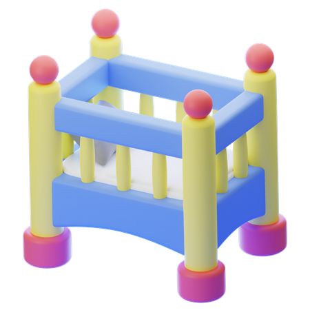 Berço  3D Icon