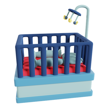 Berço  3D Icon