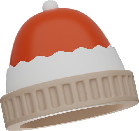 Béret de Noël  3D Illustration