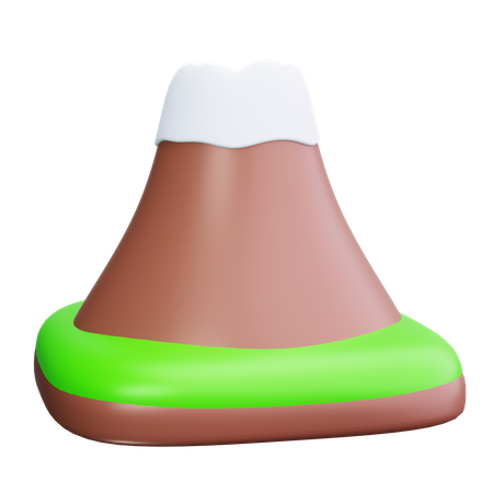 Berg  3D Icon