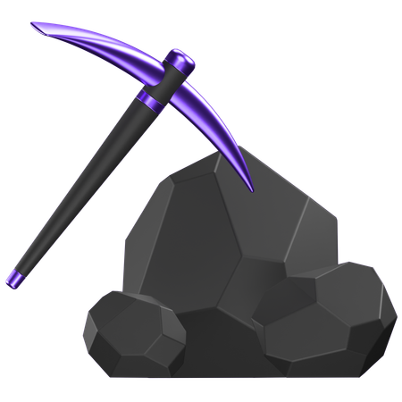 Bergbau  3D Icon