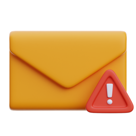 E-Mail melden  3D Icon