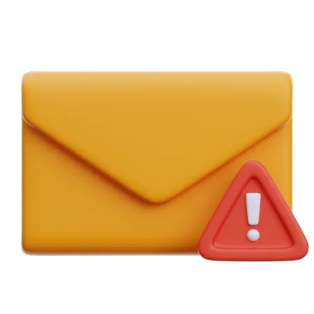 E-Mail melden  3D Icon