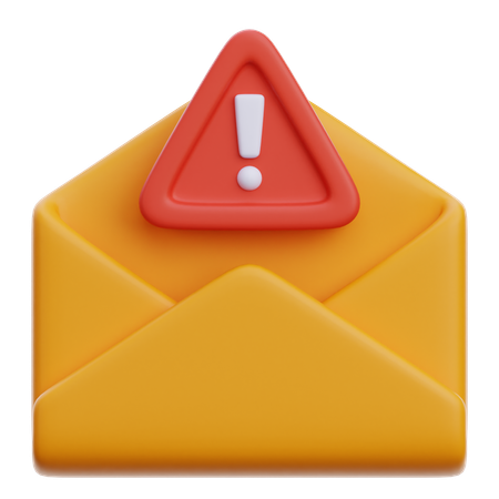 E-Mail melden  3D Icon