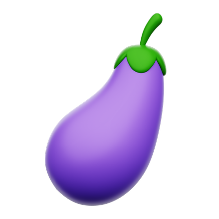 Beringela  3D Icon