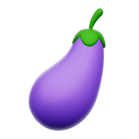 Beringela  3D Icon