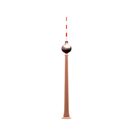 Berlin TV Tower  3D Icon