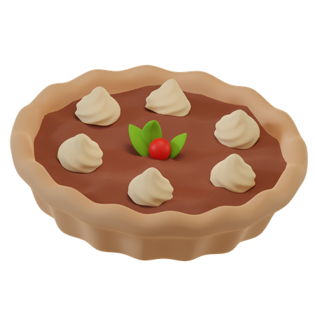 Berry pie  3D Icon