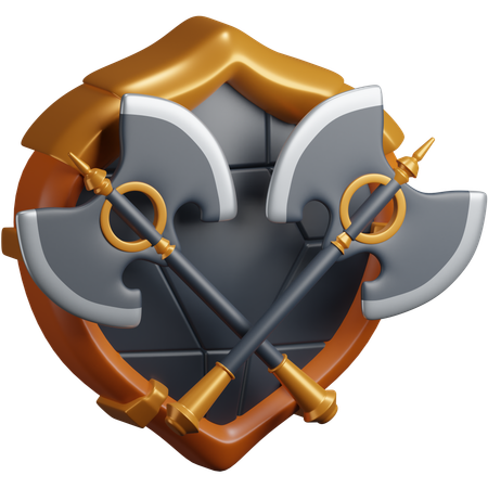 Berserk Badges  3D Icon