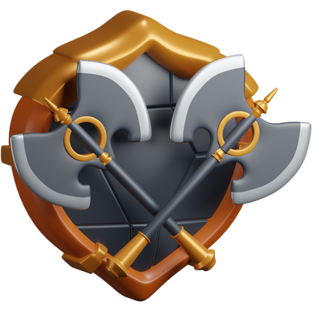 Berserk Badges  3D Icon